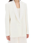 Stella McCartney single-breasted tailored blazer with sh