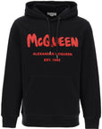 Alexander Mcqueen graffiti hoodie