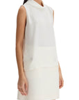 Valentino Garavani sleeveless silk top without