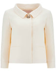 Valentino Garavani crepe couture jacket for