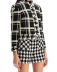 Valentino Garavani "macro check tweed jacket for