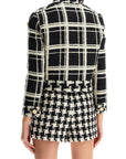 Valentino Garavani "macro check tweed jacket for