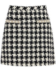 Valentino Garavani embroidered damier light tweed