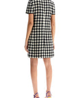 Valentino Garavani mini dress in damier light tweed