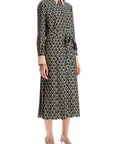 Valentino Garavani este\n\nmidi twill dress with all the