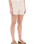 Stella McCartney banana denim shorts