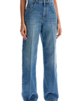 Stella McCartney buttoned ripped jeans with sl