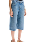 Stella McCartney distressed cropped jeans with a