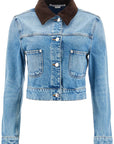 Stella McCartney cropped denim jacket for women