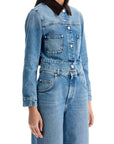 Stella McCartney cropped denim jacket for women