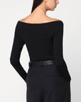 Stella McCartney Black viscose-blend top