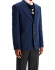 Valentino Garavani slim fit wool gabardine jacket