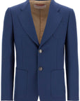 Valentino Garavani slim fit wool gabardine jacket