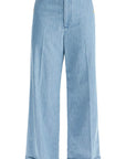 Valentino Garavani wide cropped fit denim pants