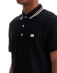 Valentino Garavani regular fit polo shirt with vlogo patch