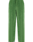 Valentino Garavani velvet pants with jacquard border