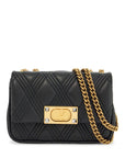 Valentino Garavani small black quilted shoulder bag with gold chain