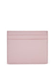 Valentino Garavani compact leather wallet in rose quartz with card slots