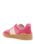 Valentino Garavani velcro sneakers in cyclamen and pink