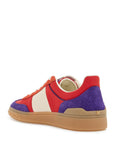 Valentino Garavani purple women's sneakers in polyester and suede