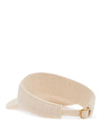 Valentino Garavani canvas visor shield for