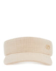 Valentino Garavani canvas visor shield for