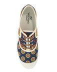 Valentino Garavani multicolor cotton sneakers with elaborate print