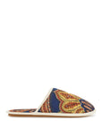 Valentino Garavani multicolor floral cotton slide slippers for home and short outings