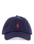 Polo Ralph Lauren navy blue cotton sports cap with embroidered logo