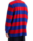 Polo Ralph Lauren long-sleeved striped polo shirt for