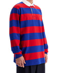 Polo Ralph Lauren long-sleeved striped polo shirt for