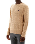 Polo Ralph Lauren cable knit wool-cashmere sweater