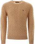 Polo Ralph Lauren cable knit wool-cashmere sweater