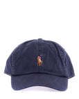 Polo Ralph Lauren dark blue cotton cap with curved brim