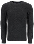 Polo Ralph Lauren cable knit wool-cashmere sweater