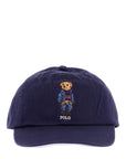 Polo Ralph Lauren navy blue cotton hat with bear embroidery