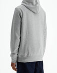 Polo Ralph Lauren men's gray cotton zip hoodie with polo logo