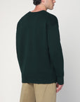 Polo Ralph Lauren Dark green Big-Fit sweater with inlaid logo
