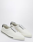 Saint Laurent Club low white canvas trainer