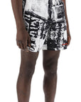 Alexander Mcqueen able women's beach shorts