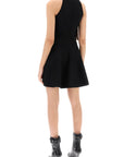 Alexander Mcqueen "mini knitted skater dress