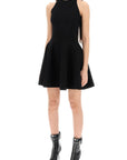 Alexander Mcqueen "mini knitted skater dress