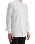 Alexander Mcqueen poplin harness shirt for men