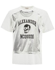 Alexander Mcqueen printed compact cotton t-shirt