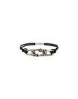 Alexander Mcqueen "snake and skull bracelet with intricate