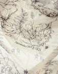 Alexander Mcqueen wool stole with botanical print