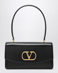 Valentino Garavani Vain bag in black glossy calfskin