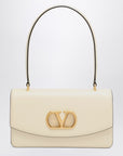 Valentino Garavani Vain bag in butter White glossy calfskin