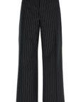 Alexander Mcqueen low-waisted pinstripe