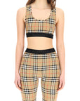 Burberry dalby check sport top